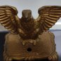 Old Antique Brass Base for Table Lamp Eagle Shape