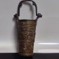 L@@K Antique BRONZE Holy Water Bucket HEAVY Ash Pail Joanes Bervolvs Boa 1556