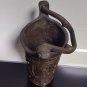 L@@K Antique BRONZE Holy Water Bucket HEAVY Ash Pail Joanes Bervolvs Boa 1556