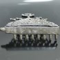 Rare Antique Bronze Hanukkah Lamp Menorah Morocco Ca 1900 Wall Hanging