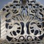 Antique Bronze Moroccan Judaica Hanukkah Oil Menorah Wall Hanging Handmade Rare