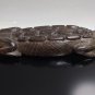 Old Antique African Carved Brown Hard Heavy Wood  Crocodile Alligator Rare