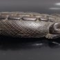 Old Antique African Carved Brown Hard Heavy Wood  Crocodile Alligator Rare