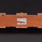 VTG Olive Wood Brass Menorah Designed By Ma Yafith Made In Israel