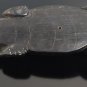 Old Antique African Carved Black Hard Heavy Wood Crocodile Alligator Rare
