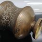Old Vintage Brass Middle East Islamic Handcrafted Etched Water Pot Vase Rare