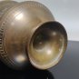 Old Vintage Brass Middle East Islamic Handcrafted Etched Water Pot Vase Rare