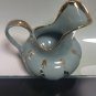 Vintage Collectable Korosten Ukraine Gray and Gold Coffee Tea Set 70's