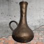 Vase Jug Jar Pitcher Brutalist Solid Heavy Brass Boho 50's 1,4Kg