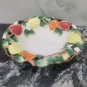 Vintage Authentic Fitz and Floyd Fruit Serving Plate Majolica Ceramics 1992 Rare
