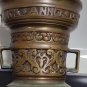 Antique Bronze Mortar and Pestle Dutch "Leefte Verwint Al Dinck Anno 1590"