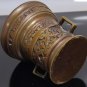 Antique Bronze Mortar and Pestle Dutch "Leefte Verwint Al Dinck Anno 1590"