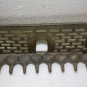 Wall Hanging Israel Museum Bronze Hanukkah Oil Menorah Judaica 8 Arms Lamp Rare