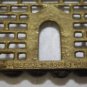 Wall Hanging Israel Museum Bronze Hanukkah Oil Menorah Judaica 8 Arms Lamp Rare
