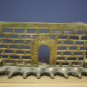 Wall Hanging Israel Museum Bronze Hanukkah Oil Menorah Judaica 8 Arms Lamp Rare