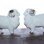 LFZ Lomonosov Imperial Porcelain Ram Sheep Goat Figurine USSR Soviet Excellent