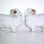 LFZ Lomonosov Imperial Porcelain Ram Sheep Goat Figurine USSR Soviet Excellent