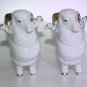LFZ Lomonosov Imperial Porcelain Ram Sheep Goat Figurine USSR Soviet Excellent