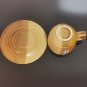 Vintage Stoneware Romanian Coffee Tea Set 70's