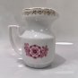 Vintage Porcelain Riga RPR Creamer Gold Pink Handpainted