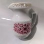 Vintage Porcelain Riga RPR Creamer Gold Pink Handpainted