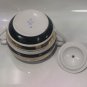 Antique Porcelain Lidded Sugar Bowl Soviet USSR Verbilki 1958