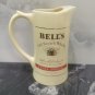 Vintage Wade PDM Bell's Scotch Whisky Ceramic Yellow Water Whisky Jug Barware
