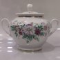 Vintage LFZ Lomonosov Imperial Porcelain Sugar Bowl USSR Hand Painted