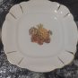 Vintage 60's Kadar Israel Porcelain Plate with Fruits Set of 6 Rare