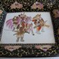 Old Antique Satsuma Hand Painted Porcelain Ceramic Ashtray Collectible Decorativ
