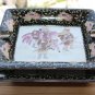 Old Antique Satsuma Hand Painted Porcelain Ceramic Ashtray Collectible Decorativ