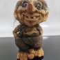 Old Vintage Norwegian Fosse Troll Doll Original 12cm tall Handmade Folk Art