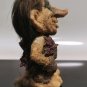 Old Vintage Norwegian Fosse Troll Doll Original 12cm tall Handmade Folk Art