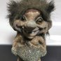 Old Vintage Norwegian Nyform Troll Doll Original 10cm tall Handmade Folk Artt