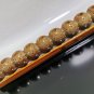 Vintage Rare Brown Hanukkah Judaica Jewish Israel Ceramic Menorah 5*27 cm