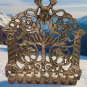 Old Antique North African Moroccan Brass Bronze Hanukkah Lamp Menora Rare