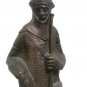 Antique Late 19th Century Bronze Godfrey of Bouillon Statue Figurine Rare