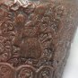 Antique 19th Century Persian Tinned Copper Ewer Hakhamaneshi Design Awesome Rare