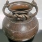 Antique Mughal Period Old Islamic Solid Bronze Ritual Holy Water Pot Rich Patina
