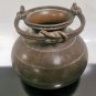 Antique Mughal Period Old Islamic Solid Bronze Ritual Holy Water Pot Rich Patina