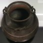 Antique Mughal Period Old Islamic Solid Bronze Ritual Holy Water Pot Rich Patina