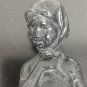 USSR Soviet Russian Cast Iron Girl with Geese Casted Painted in Sverdlovsk 60's