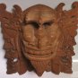 Vintage Balinese Barong Hand Carved Wooden Dragon Face Mask Wall Decor