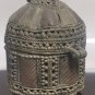 1800's Rare Antique Brass Handcrafted Intricate Dokra Art Pan Dan Betel Nut Box