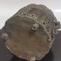 1800's Rare Antique Brass Handcrafted Intricate Dokra Art Pan Dan Betel Nut Box