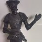 VTG DON QUIXOTE Soviet USSR Russian Metal Cast Iron 8&acirc;�� Tall Figurine Statue