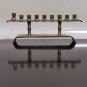 VTG Jerusalem Hanukkah Menorah Judaica Brass Copper Israel Holy Land