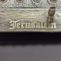 VTG Jerusalem Hanukkah Menorah Judaica Brass Copper Israel Holy Land