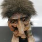 Large Vintage Nyform Norwegian Troll Doll  Original Tag 17cm tall Hand Folk Art