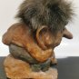 Large Vintage Nyform Norwegian Troll Doll  Original Tag 17cm tall Hand Folk Art